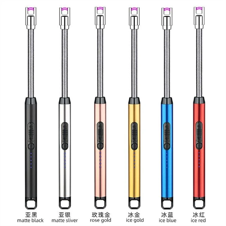 Genopladelig USB Arc Lighter til Candle Camping BBQ Sports Fan Tools Lighter