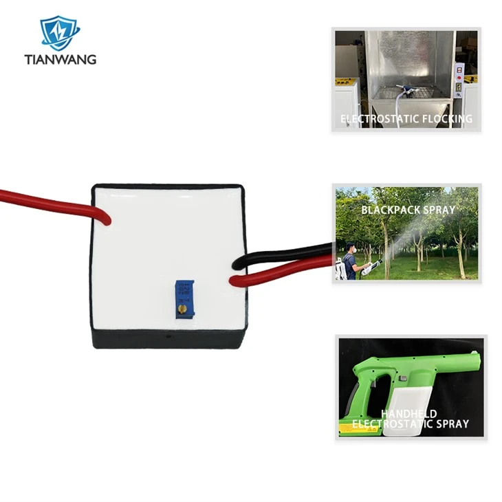 Professionel fabrik lang levetid 15V Input HV Generator til elektrostatisk udskiller tågeopsamler dele kan tilpasses